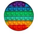 Zabawka sensoryczna PopIt antystresowa okrągła - kolorowa